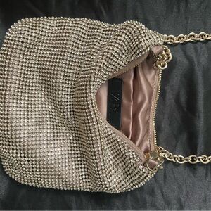 Elegant Gold Chain Shoulder Bag